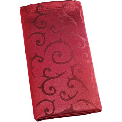 Pulsiva Antalya Hotelservietten - 50x50 cm, Burgund, 6er Pack Pulsiva Antalya Hotelservietten - 50x50 cm, Burgund, 6er Pack