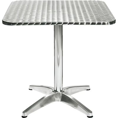 Pulsiva Toulon Aluminiumquadrat Tisch - Tisch Pulsiva Toulon Aluminiumquadrat Tisch - Tisch