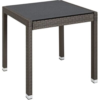 Tavolo Metropolitan Vega - Tortora Scuro - 80x80x75 cm Tavolo Metropolitan Vega - Tortora Scuro - 80x80x75 cm