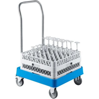 PULSIVA Transportwagen - Stahlgriff, Wasserablauf, 54x57x92cm - Transportwagen PULSIVA Transportwagen - Stahlgriff, Wasserablauf, 54x57x92cm - Transportwagen