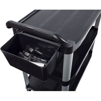 Vega Contenitore per carrello Perfect - 14000ml, nero Vega Contenitore per carrello Perfect - 14000ml, nero