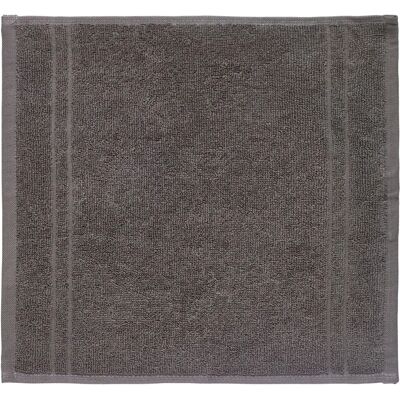 ERWIN M. Dina Baumwollhandtuch - 30x30 cm - Anthrazit ERWIN M. Dina Baumwollhandtuch - 30x30 cm - Anthrazit