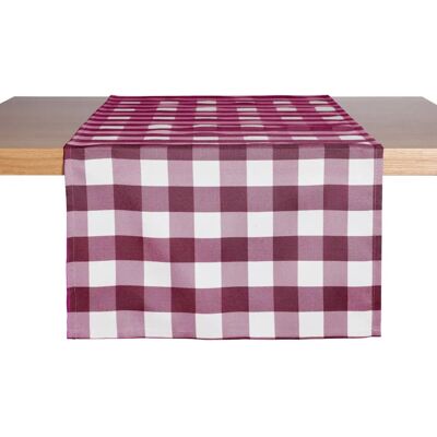 ERWIN M. Countryline 40x130cm Burgunder Rechteckiger Tischläufer - Table Runner ERWIN M. Countryline 40x130cm Burgunder Rechteckiger Tischläufer - Table Runner