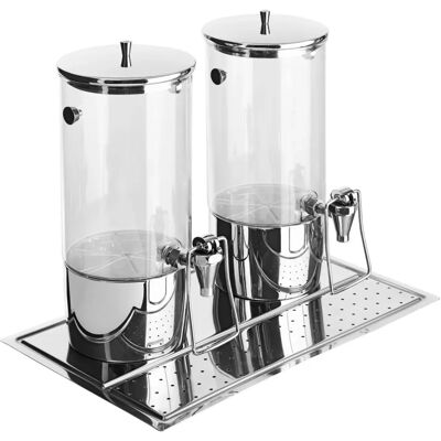 Vega Hampton Doppel GN 1/1 Spender - Edelstahl - Passiv Kühlsystem Vega Hampton Doppel GN 1/1 Spender - Edelstahl - Passiv Kühlsystem