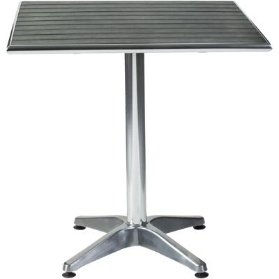 Tavolo in alluminio nero PULSIVA - 70x70x72 cm - Tavolo Tavolo in alluminio nero PULSIVA - 70x70x72 cm - Tavolo
