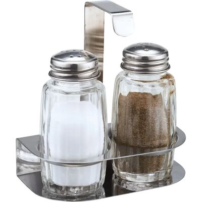 Pulsiva Edelstahl Gewürzspender Set - 50ml - 6 Stück Pulsiva Edelstahl Gewürzspender Set - 50ml - 6 Stück