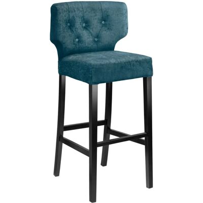 Vega Buchenholz Barhocker Blau - Bar Stool Vega Buchenholz Barhocker Blau - Bar Stool