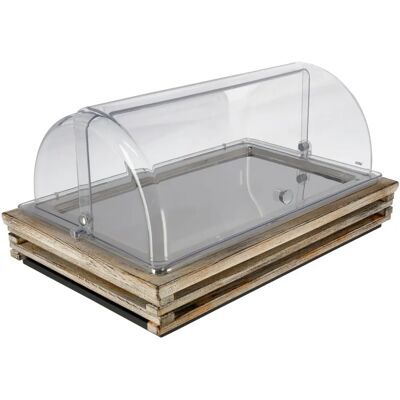 Vega Vetrina Contenitore alimenti vintage - GN 1/1, 57.5x37x27.7 cm Vega Vetrina Contenitore alimenti vintage - GN 1/1, 57.5x37x27.7 cm