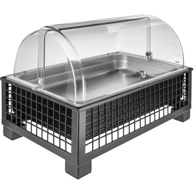 Vega Vetrina Portland 6,5cm Acciaio Inox Espositore Gelato Vega Vetrina Portland 6,5cm Acciaio Inox Espositore Gelato