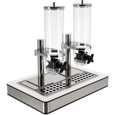 Vega - Fundale - Weiß - Edelstahl - Dispenser Vega - Fundale - Weiß - Edelstahl - Dispenser