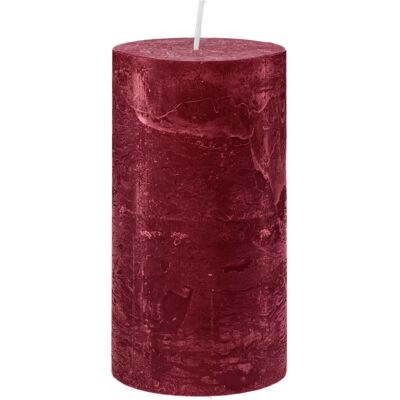 Gala Candela rustica Garland - Rund, Bordeaux - Kerze Gala Candela rustica Garland - Rund, Bordeaux - Kerze