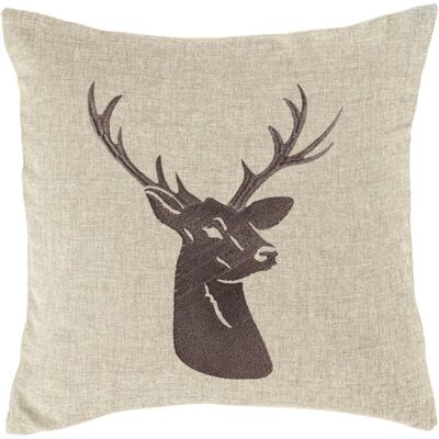 ERWIN M. Alpino Deer Sofa Kissenhülle - Mit besticktem Hirsch ERWIN M. Alpino Deer Sofa Kissenhülle - Mit besticktem Hirsch