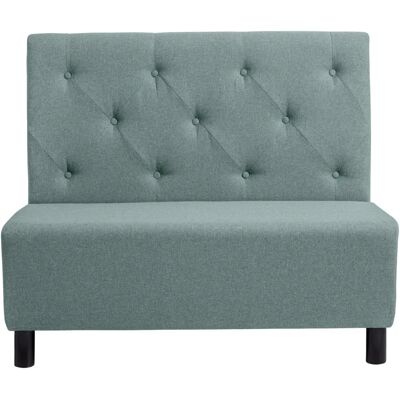 Vega Lerida II Hellblau Stoff 2-Sitzer Bank - Bank Vega Lerida II Hellblau Stoff 2-Sitzer Bank - Bank