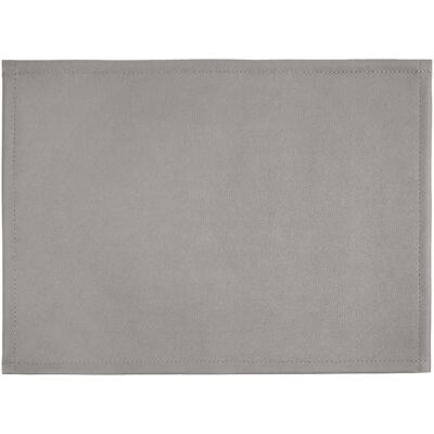 ERWIN M. Tovaglietta americana - Similpelle, 44x32.5 cm, Grigio - Tovaglietta americana ERWIN M. Tovaglietta americana - Similpelle, 44x32.5 cm, Grigio - Tovaglietta americana