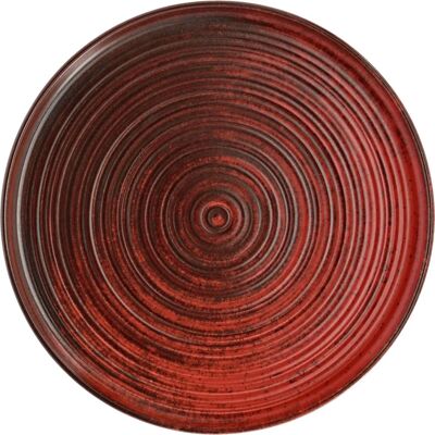 Vega Set di Piatti - 21x1 cm, Rosso, Rotondo, 6 pz - Servizio di piatti Vega Set di Piatti - 21x1 cm, Rosso, Rotondo, 6 pz - Servizio di piatti