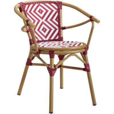 Vega Sedia Estilo - Rot, 59x63x76 cm - Gartensessel Vega Sedia Estilo - Rot, 59x63x76 cm - Gartensessel