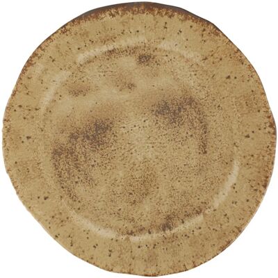 Porland Hell/Dunkelbraun Rundteller - Plate Porland Hell/Dunkelbraun Rundteller - Plate
