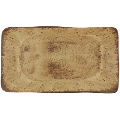 Porland Modell - Rechteckiger Servierplatte - Gres-Material Porland Modell - Rechteckiger Servierplatte - Gres-Material