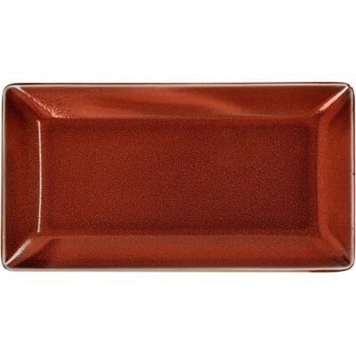Vega Orientalischer Stil Servierplatte - 31x16.5 cm - Terrakotta Vega Orientalischer Stil Servierplatte - 31x16.5 cm - Terrakotta