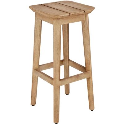 Vega Hellbrauner Eukalyptus Outdoor Hocker - Hocker Vega Hellbrauner Eukalyptus Outdoor Hocker - Hocker