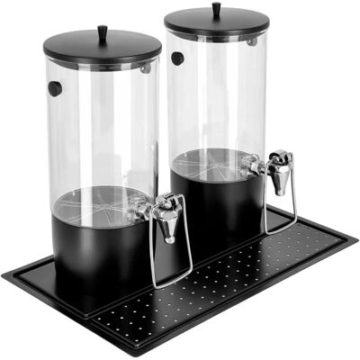 Vega Hampton doppio GN 1/1 Spender - Schwarz - Passive Kühlung Vega Hampton doppio GN 1/1 Spender - Schwarz - Passive Kühlung
