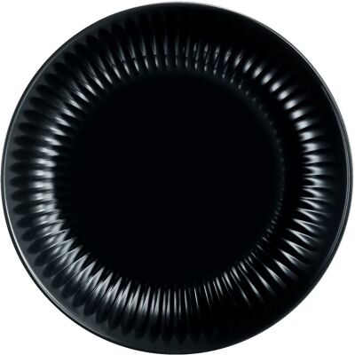 Luminarc Modell - 19x1.8cm Teller - Rund - Schwarz Luminarc Modell - 19x1.8cm Teller - Rund - Schwarz