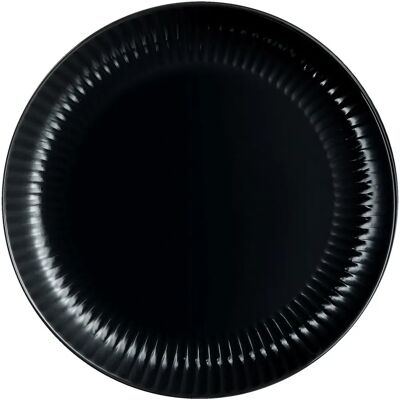 Nero Cottage Glasplatte - Flach Nero Cottage Glasplatte - Flach