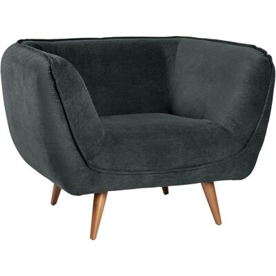 Vega Kelso Poltrona Antracite - Arredamento Vega Kelso Poltrona Antracite - Arredamento