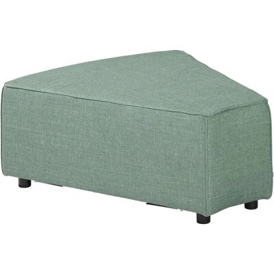 Vega Belford Modulares Sofa und Hocker - Grau/Blau/Schwarz - Modulares Sofa Vega Belford Modulares Sofa und Hocker - Grau/Blau/Schwarz - Modulares Sofa