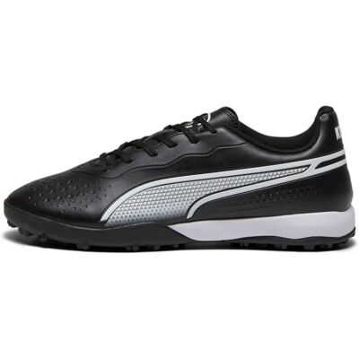 Botas de fútbol Puma King Match TT de microfibra - Negro Botas de fútbol Puma King Match TT de microfibra - Negro
