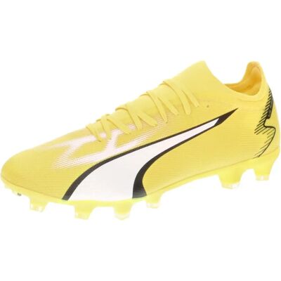 Puma Ultra Match FG/AG Jaune - Chaussures de football - Publicité Puma Ultra Match FG/AG Jaune - Chaussures de football - Publicité