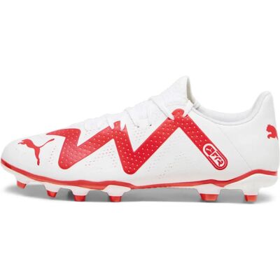 Buty piłkarskie Puma Future Play FG/AG - Białe i Pomarańczowe - Rozmiar UK 9 Buty piłkarskie Puma Future Play FG/AG - Białe i Pomarańczowe - Rozmiar UK 9