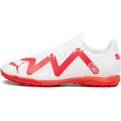 Buty do piłki nożnej Puma Future Play Tt - Białe/Różowe - UK 8 Buty do piłki nożnej Puma Future Play Tt - Białe/Różowe - UK 8
