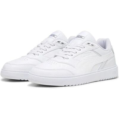 Ανδρικά/γυναικεία Παπούτσια PUMA Doublecourt - Μέγεθος 38 - Λευκό Γκρι - Sneakers Ανδρικά/γυναικεία Παπούτσια PUMA Doublecourt - Μέγεθος 38 - Λευκό Γκρι - Sneakers