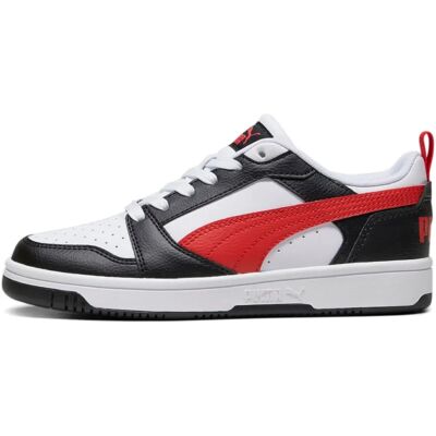 Puma Rebound V6 Lo (393833) - puma white/for all time red/puma black Puma Rebound V6 Lo (393833) - puma white/for all time red/puma black