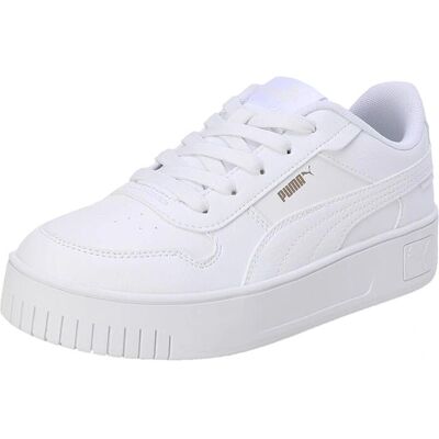 Puma Mädchenschuhe Carina Street - Weiß - Größe UK 13 Kinder Puma Mädchenschuhe Carina Street - Weiß - Größe UK 13 Kinder