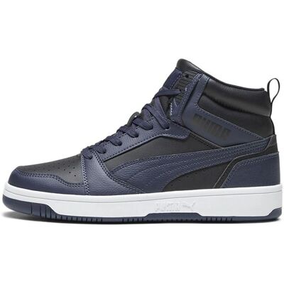 Puma Rebound V6 Mid - Tummansininen - Lifestyle kengät Puma Rebound V6 Mid - Tummansininen - Lifestyle kengät