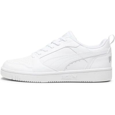 Αθλητικά Puma Rebound V6 Low - Λευκά - Χαλαρά Αθλητικά Puma Rebound V6 Low - Λευκά - Χαλαρά