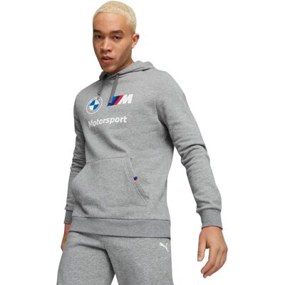 Puma BMW M Motorsport Fleece Hoodie - Grå - XL - Huvtröja Puma BMW M Motorsport Fleece Hoodie - Grå - XL - Huvtröja