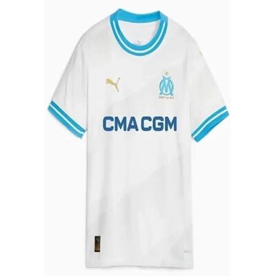 Puma Olympique Marseille Shirt Kinderen 2023/2024 - Thuis Shirt Puma Olympique Marseille Shirt Kinderen 2023/2024 - Thuis Shirt