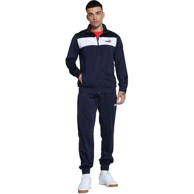 Puma męski zestaw treningowy z poliestru - Casual sportowe ubranie Puma męski zestaw treningowy z poliestru - Casual sportowe ubranie