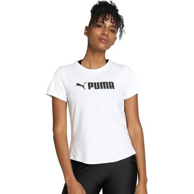 Puma Modell 52384402 Weiß Kurzes Trainingstoppshirt Puma Modell 52384402 Weiß Kurzes Trainingstoppshirt