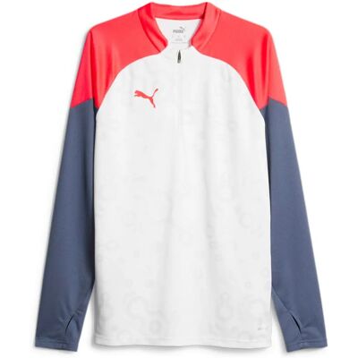 Puma Hvid Model S Quarter-Zip Fodboldtop Puma Hvid Model S Quarter-Zip Fodboldtop