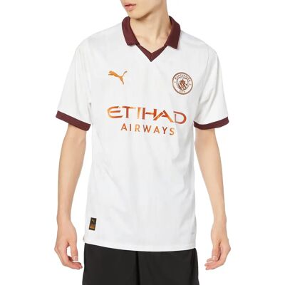 PUMA Manchester City Uitaway Shirt - Wit, 3XL, Regular Fit PUMA Manchester City Uitaway Shirt - Wit, 3XL, Regular Fit