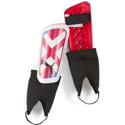 Puma Ultra Light Tobillera - Protectores de Espinilla para Fútbol - Blanco Puma Ultra Light Tobillera - Protectores de Espinilla para Fútbol - Blanco