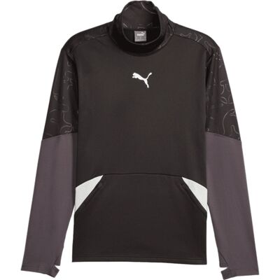 Puma Herre Vinteriseret Fodboldtrøje - Sort - L - Sportstøj Puma Herre Vinteriseret Fodboldtrøje - Sort - L - Sportstøj