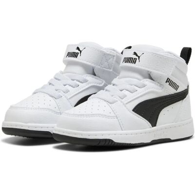 PUMA Rebound V6 Mid Sneakers - Retro styl koszykówki - Buty PUMA Rebound V6 Mid Sneakers - Retro styl koszykówki - Buty