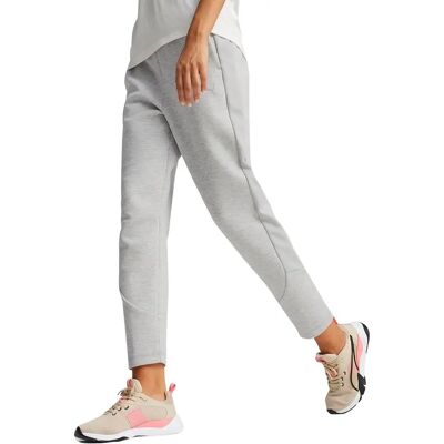 Puma Evostripe Spodnie z Wysokim Stanem - Szare - Odzież Sportowa Puma Evostripe Spodnie z Wysokim Stanem - Szare - Odzież Sportowa
