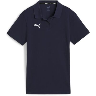 Puma Damen teamGOAL Casuals Polo Wmn Blau - T-Shirt Puma Damen teamGOAL Casuals Polo Wmn Blau - T-Shirt