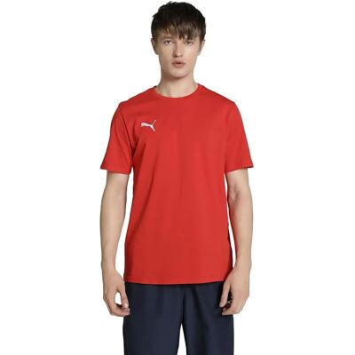 Puma Herren teamGOAL Casuals T-Shirt - Rot - Sportswear Puma Herren teamGOAL Casuals T-Shirt - Rot - Sportswear